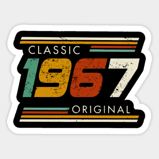 Classic 1967 Original Vintage Sticker